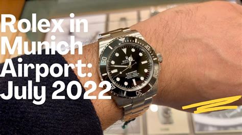 munich airport rolex